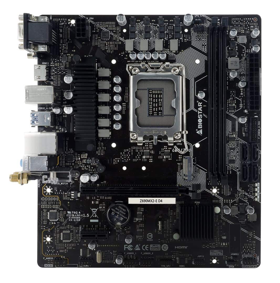 Płyta główna BIOSTAR Z690MX2-E D4 (OUTLET) — zdjęcie 1 z 4