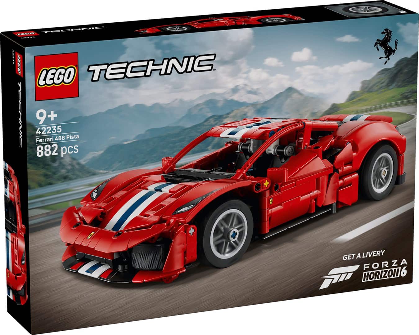 LEGO Technic 42235 - Samochód Ferrari 488 PISTA — zdjęcie 1 z 7