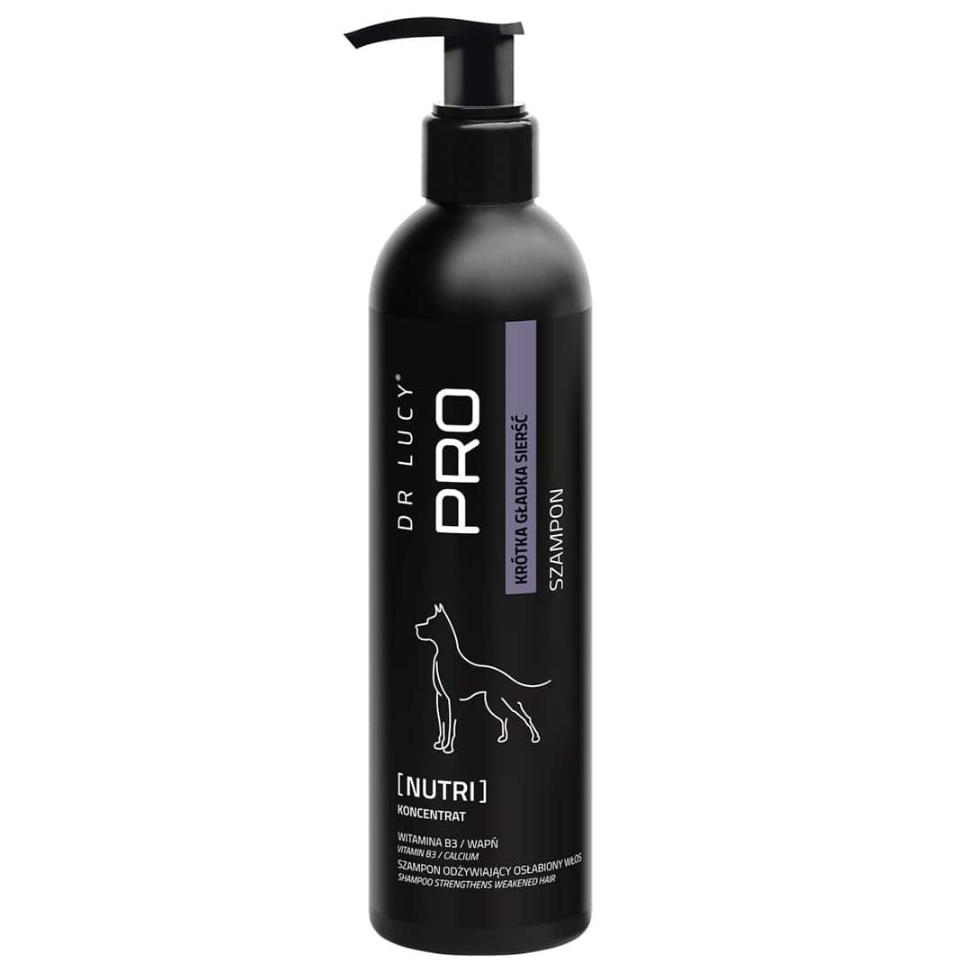 Dr Lucy - PRO NUTRI 250 ml - szampon keratolityczny odżywiający i wzmacniający osłabiony włos, dla psa i kota