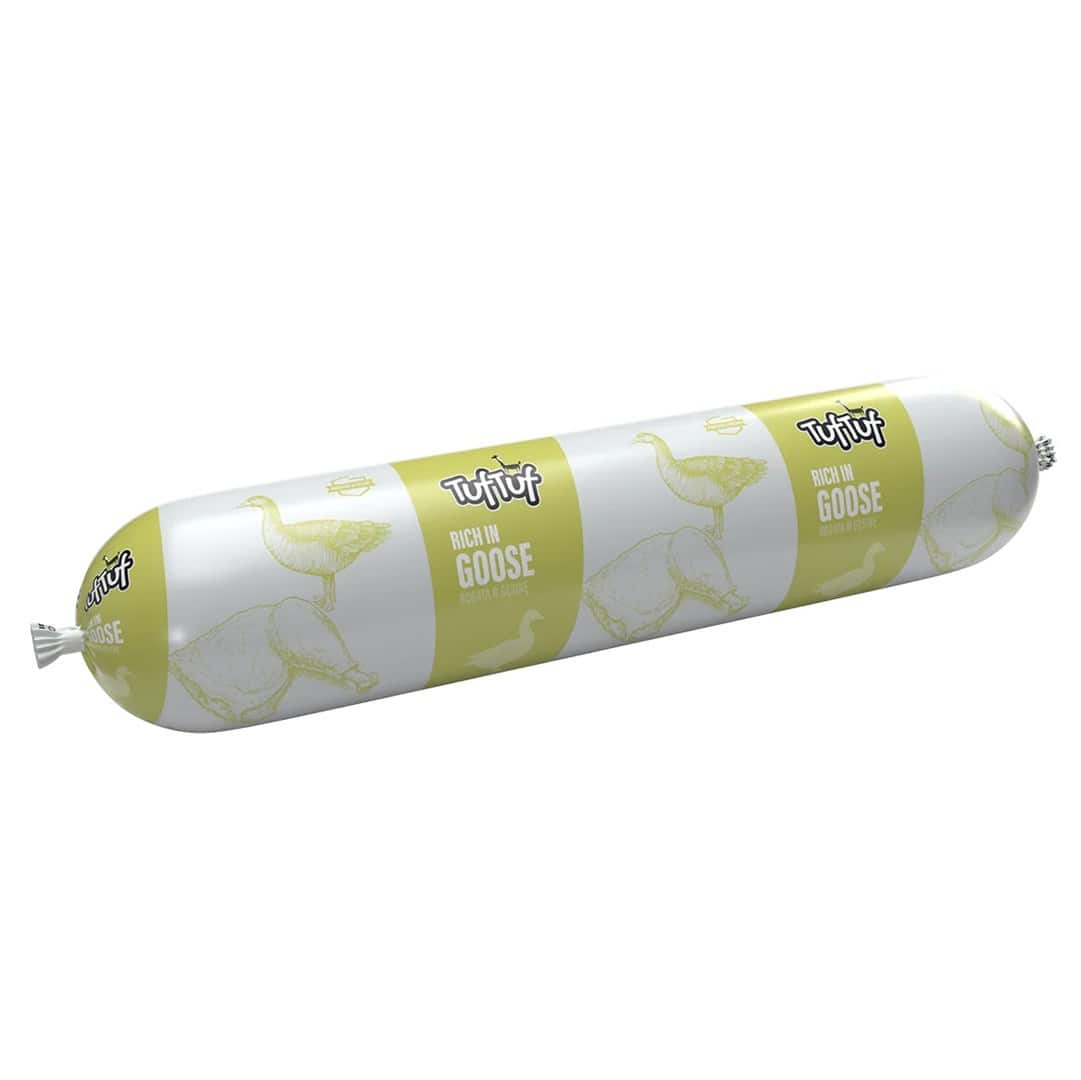 Tuf Tuf Baton z gęsią dla psa 900g