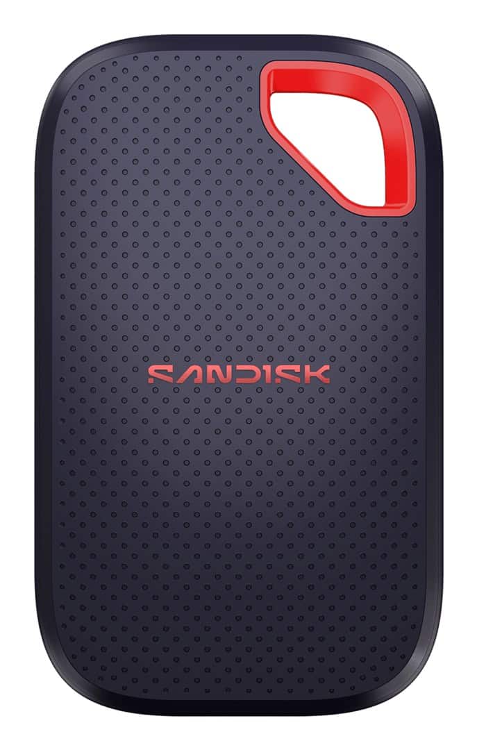 Sandisk Extreme Portable SSD "Tripel" USB 1TB External Drives 2000MB/s(R) / 1800MB/s(W) — zdjęcie 1 z 6