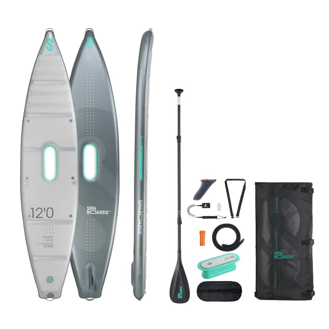 e-SUP Sipaboards Tourer Silver Electric 365x82x15cm — zdjęcie 1 z 8