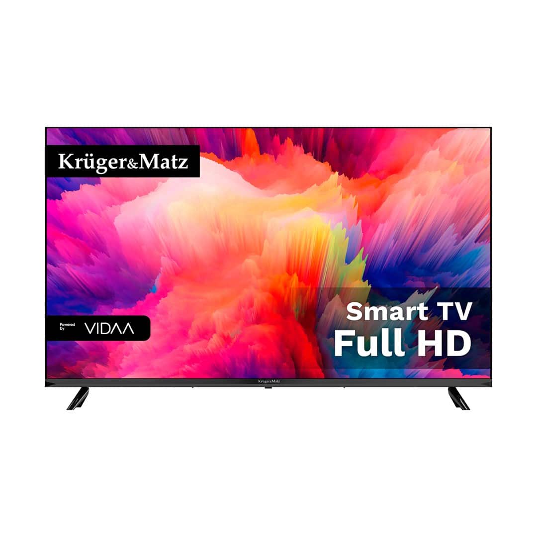 KRUGER&MATZ TELEWIZOR 43" KM0243FHD-V3 SMART DVB-T2/S2 H.265 HEVC — zdjęcie 1 z 7