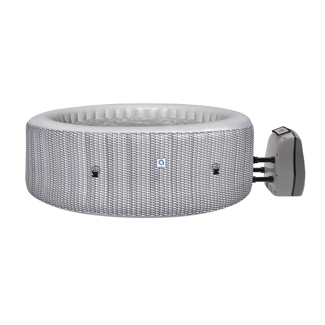 AVENLI NICE SPA OGRODOWE, BASEN POMPOWANY, HYDROMASAŻ 204X70 SILVER 6 OSOBOWE RATTANOWE — zdjęcie 1 z 4