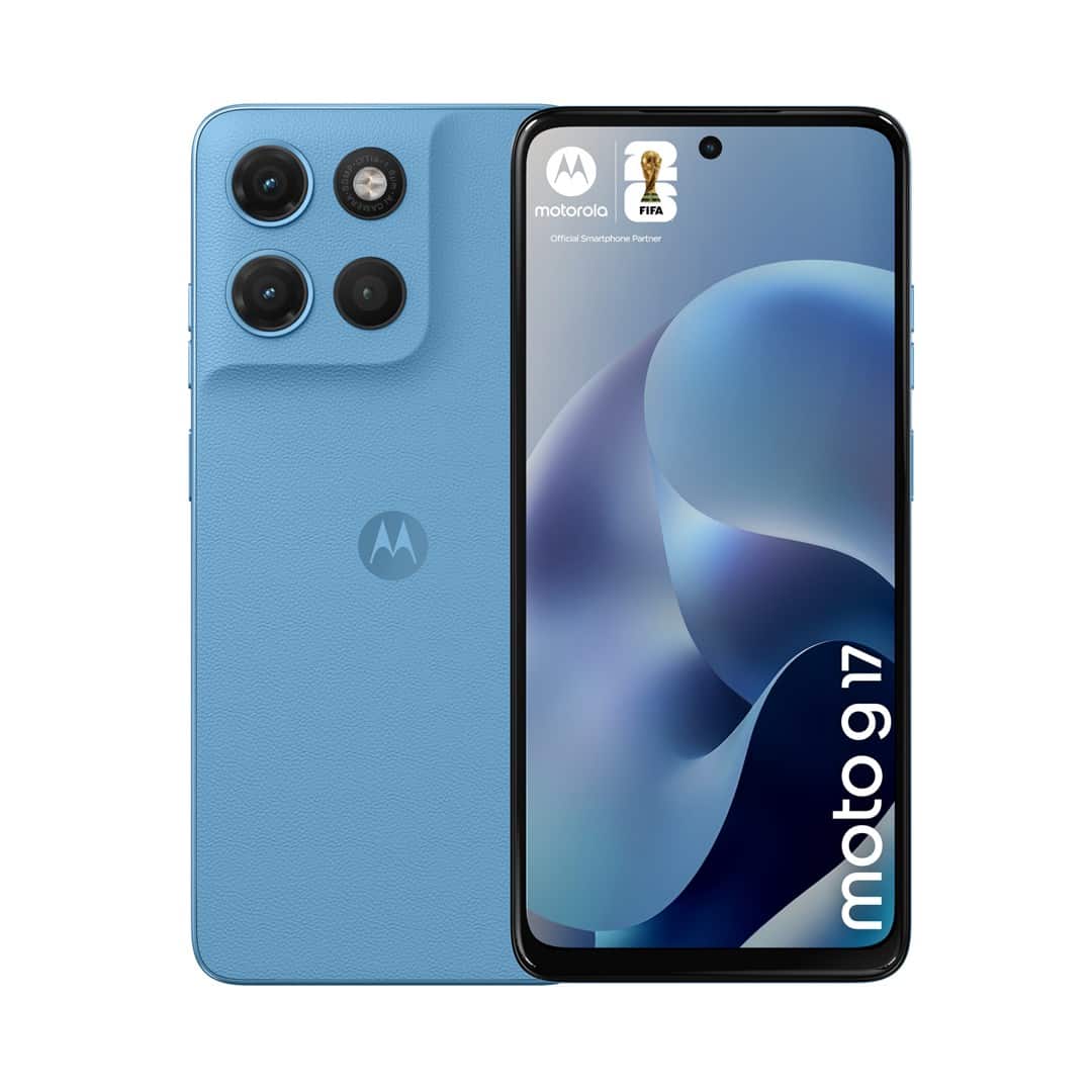 Motorola Moto G17 4/128GB PANTONE Alaskan Blue — zdjęcie 1 z 8