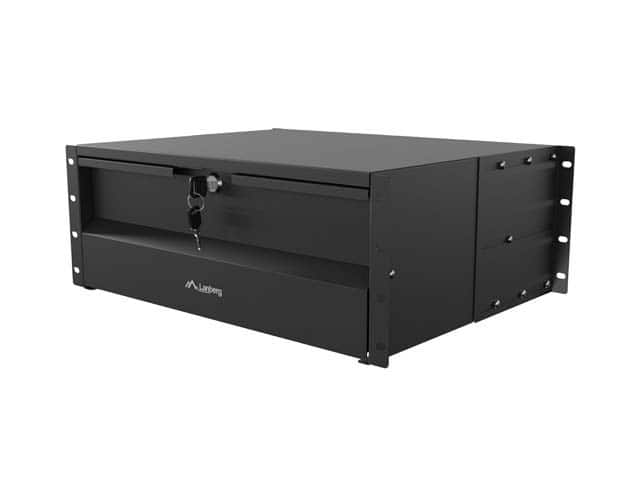 LANBERG SZUFLADA DO SZAF 19" 4U 360MM CZARNA — zdjęcie 1 z 8