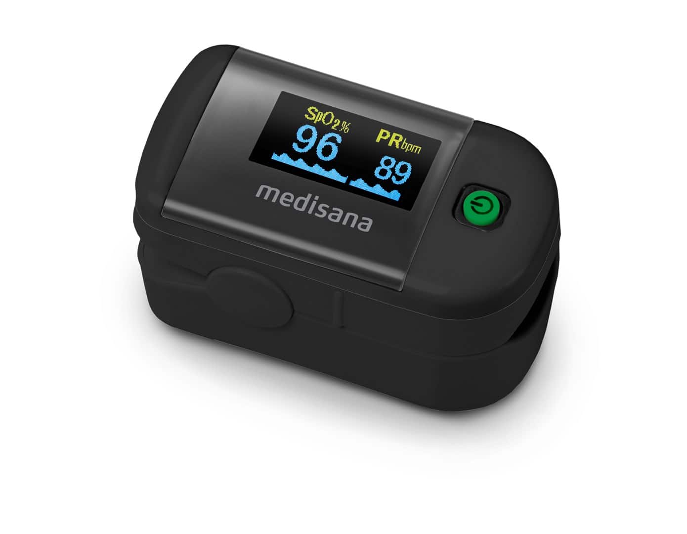 PM 100 Pulsoksymetr (czarny) Medisana — zdjęcie 1 z 3