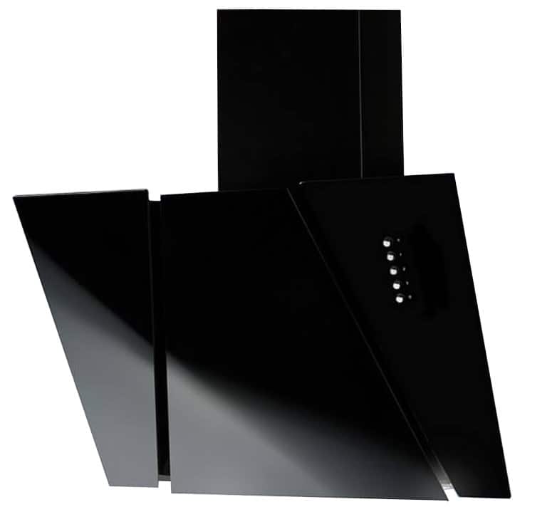 Okap kominowy AKPO WK-4 CETIAS 60 CZARNY (600mm; front czarne szkło) — zdjęcie 1 z 3