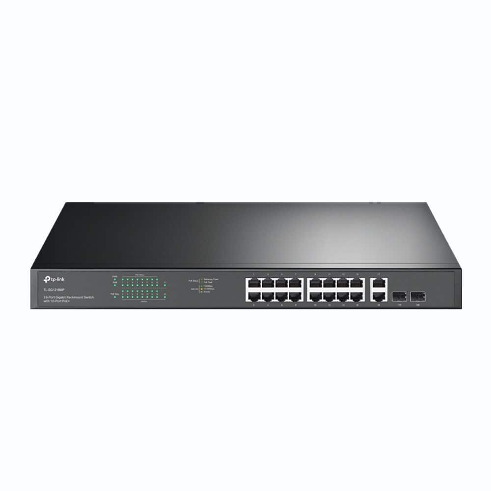 Switch TP-Link TL-SG1218MP — zdjęcie 1 z 3