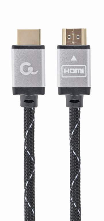Kabel GEMBIRD Seria select plus CCB-HDMIL-2M (HDMI M - HDMI M; 2m; kolor czarny) — zdjęcie 1 z 3