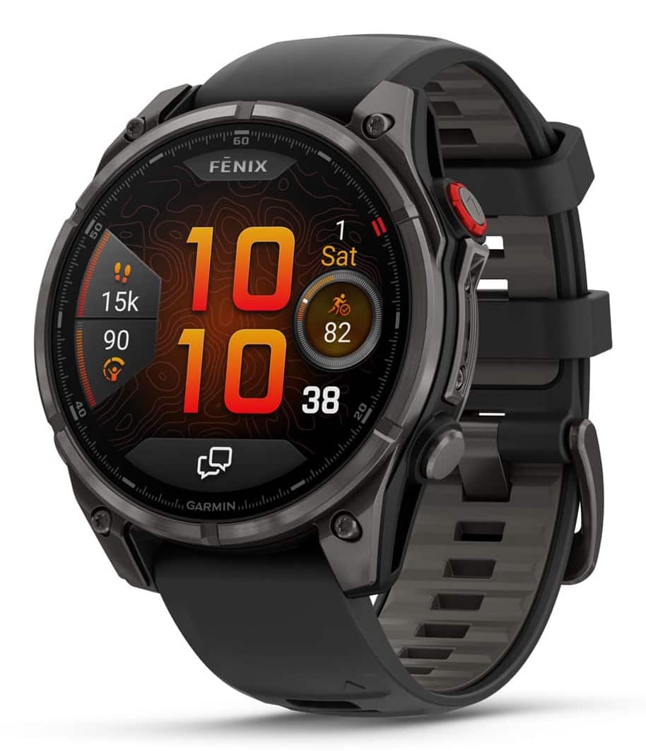 Zegarek sportowy Garmin fenix 8 PRO 47mm AMOLED Sapphire Carbon Gray — zdjęcie 1 z 8