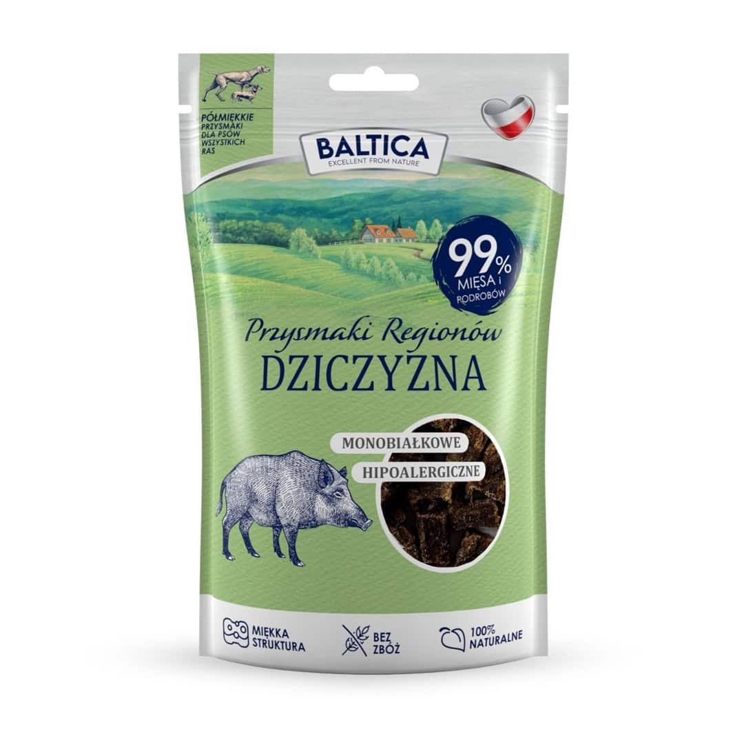 Przysmaki z dziczyzny BALTICA, półmiękkie, 80g