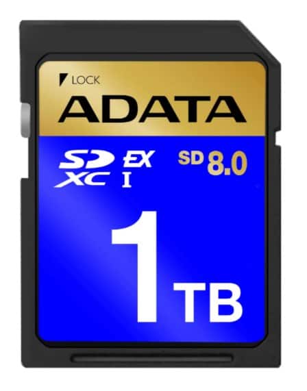 Karta pamięci microSD ADATA SDXC 1TB Express, klasa 8.0 — zdjęcie 1 z 3