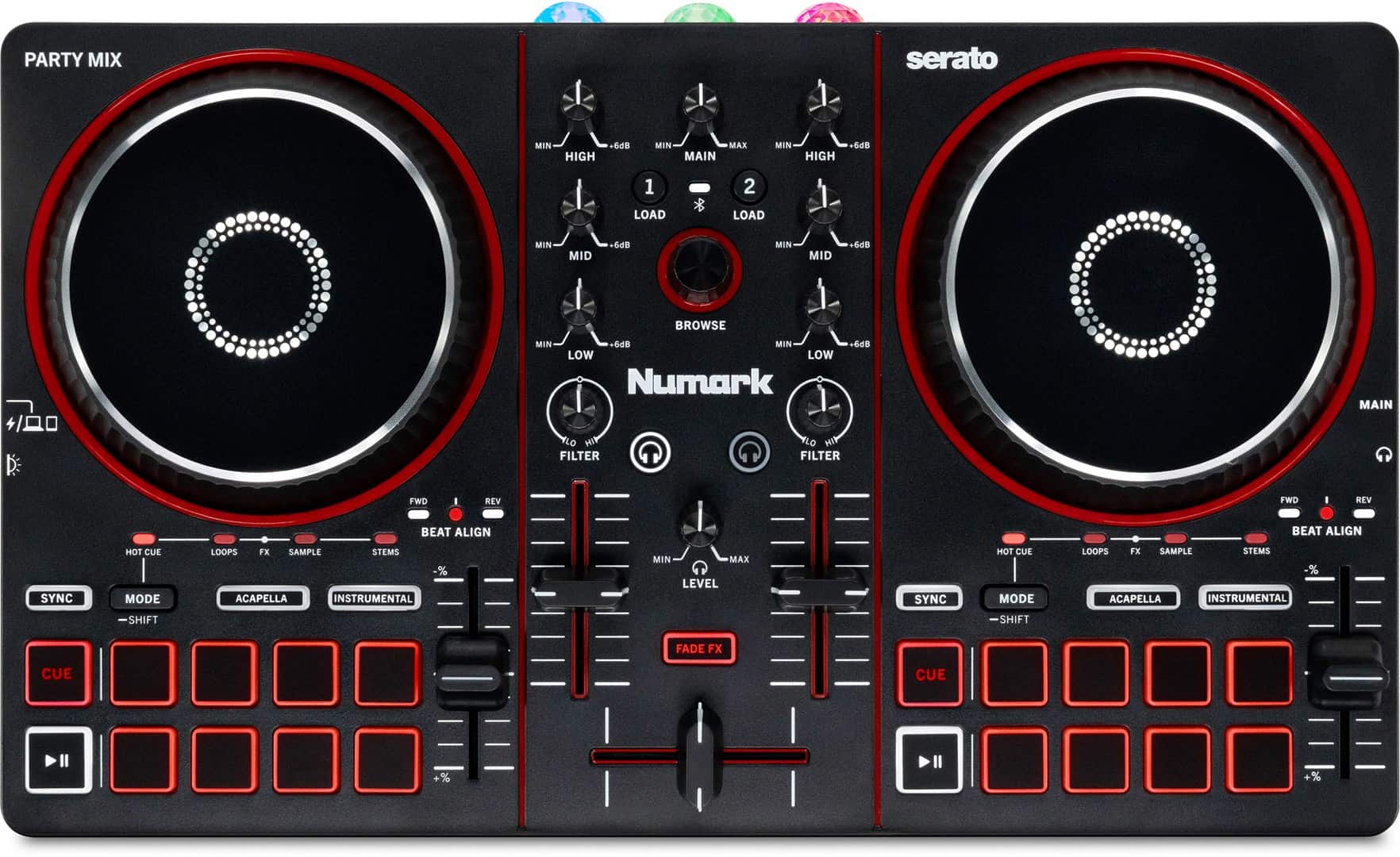 NUMARK PARTY MIX MKIII - Kontroler DJ — zdjęcie 1 z 8