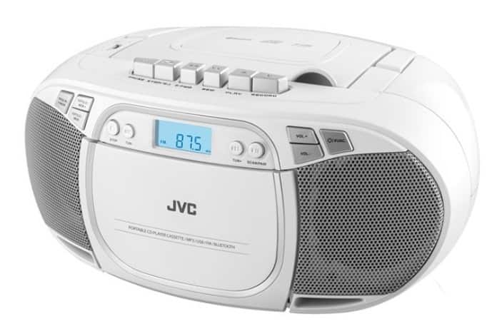 Radioodtwarzacz JVC RC-E451W Boombox white — zdjęcie 1 z 8
