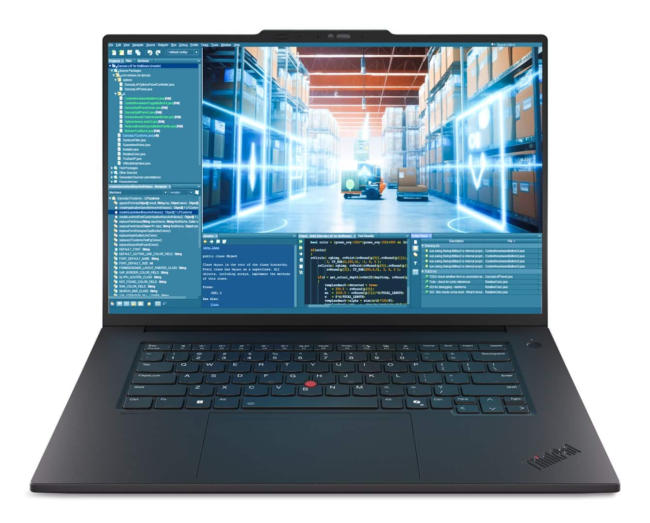 Lenovo Workstation ThinkPad T1g G8 Ultra 7 255H 16.0"WUXGA 500nits AG 32GB LPDDR5X-7467 SSD1TB RTX 5060 8GB Cam 5MP+IR 90Wh W11Pro Black 3Y OnSIte — zdjęcie 1 z 8