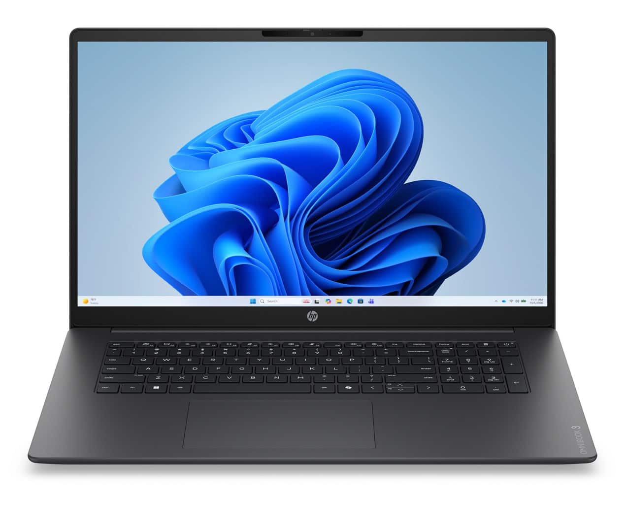 Laptop HP OmniBook 3 Ryzen 7 250 17.3" FHD IPS 300 nitów, 24GB DDR5 5600, 512GB SSD, Radeon 780M, kamera 1080p, 68Wh, Windows — zdjęcie 1 z 7