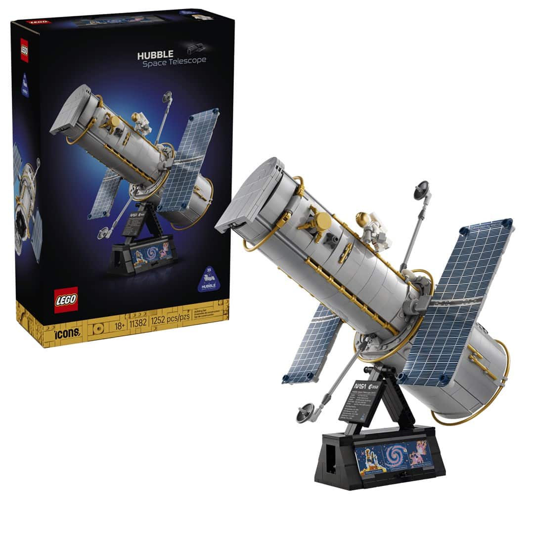 LEGO Icons 11382 - Kosmiczny Teleskop Hubble'a — zdjęcie 1 z 8
