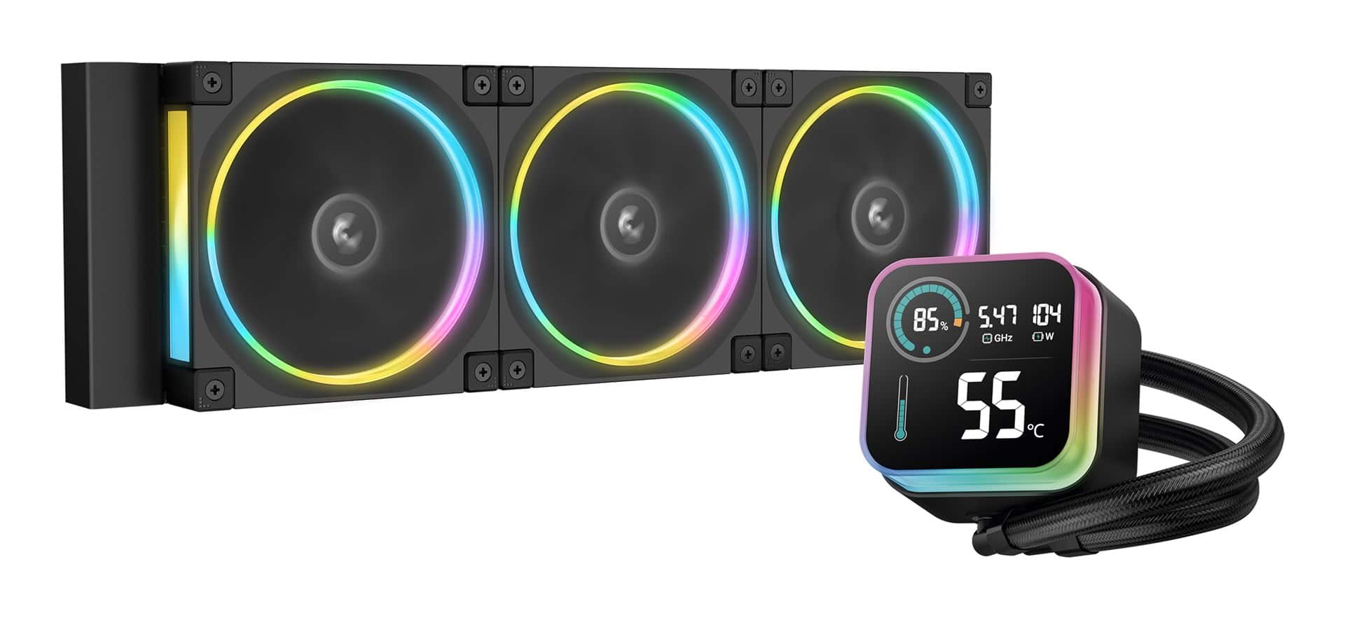 Chłodzenie wodne DeepCool LQ360 ULTRA ARGB — zdjęcie 1 z 6