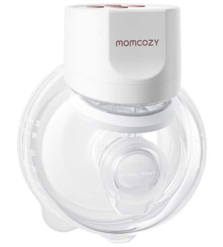 MOMCOZY S12 PRO+ noszony laktator biały – pojedynczy zestaw — zdjęcie 1 z 4