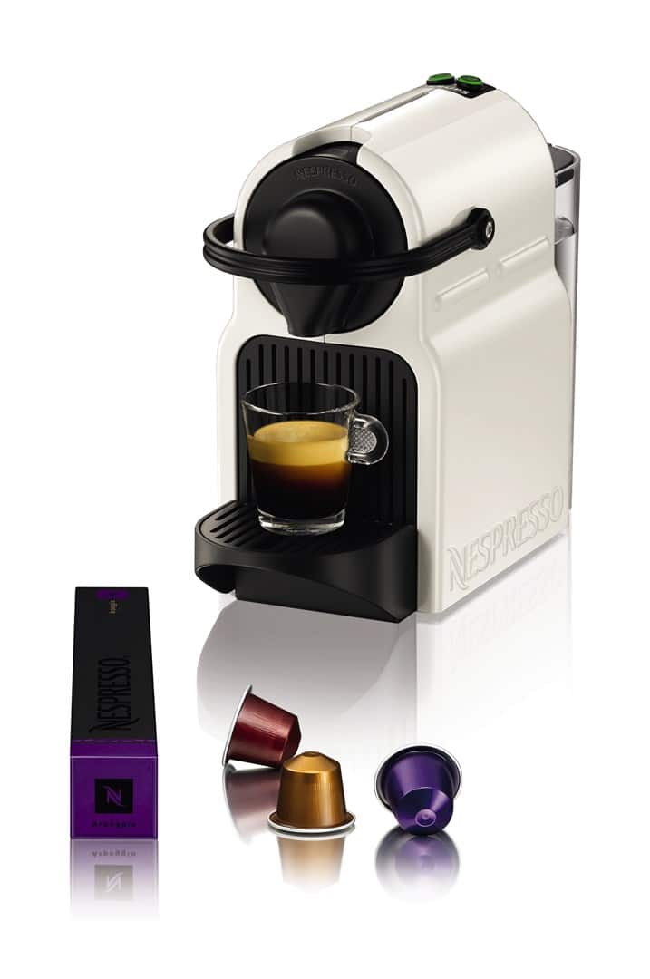 Ekspres kapsułkowy Krups XN 1001 NESPRESSO INISSIA ( 1260W ; kolor biały ) (OUTLET) — zdjęcie 1 z 2