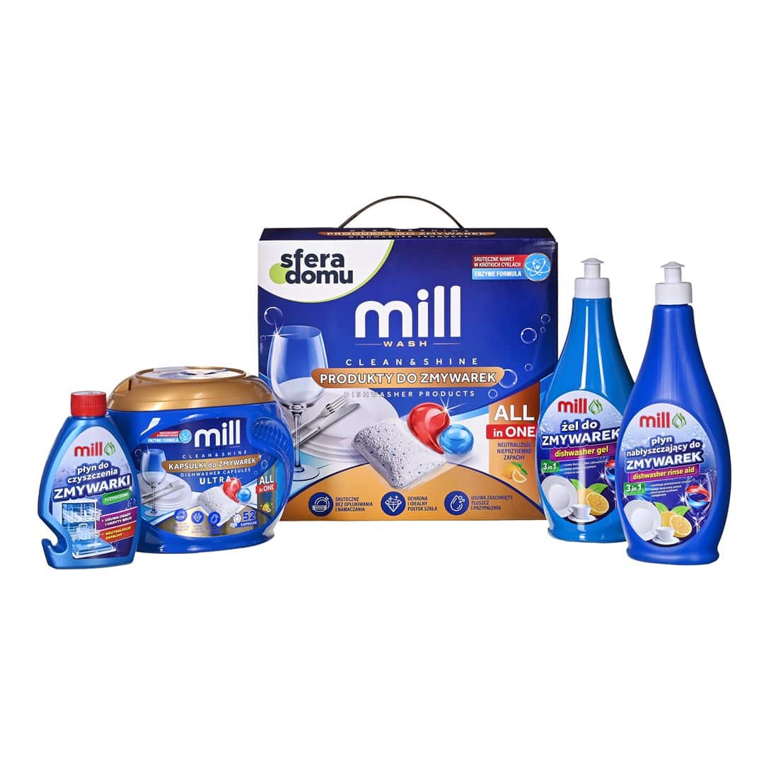 Zestaw chemii do zmywarek Mill — zdjęcie 1 z 8