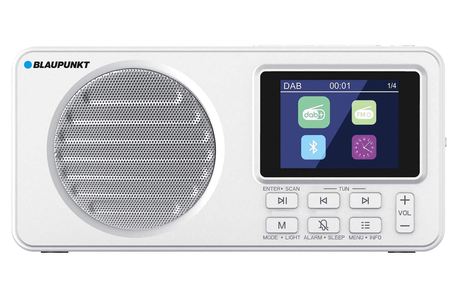 Radio przenośne BLAUPUNKT DAB DR6WH, biały — zdjęcie 1 z 7