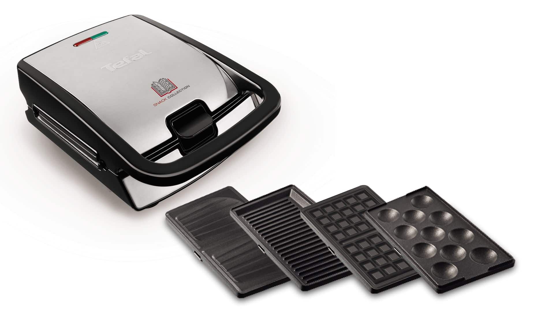 Opiekacz Tefal SW854D (700W; kolor inox) — zdjęcie 1 z 8