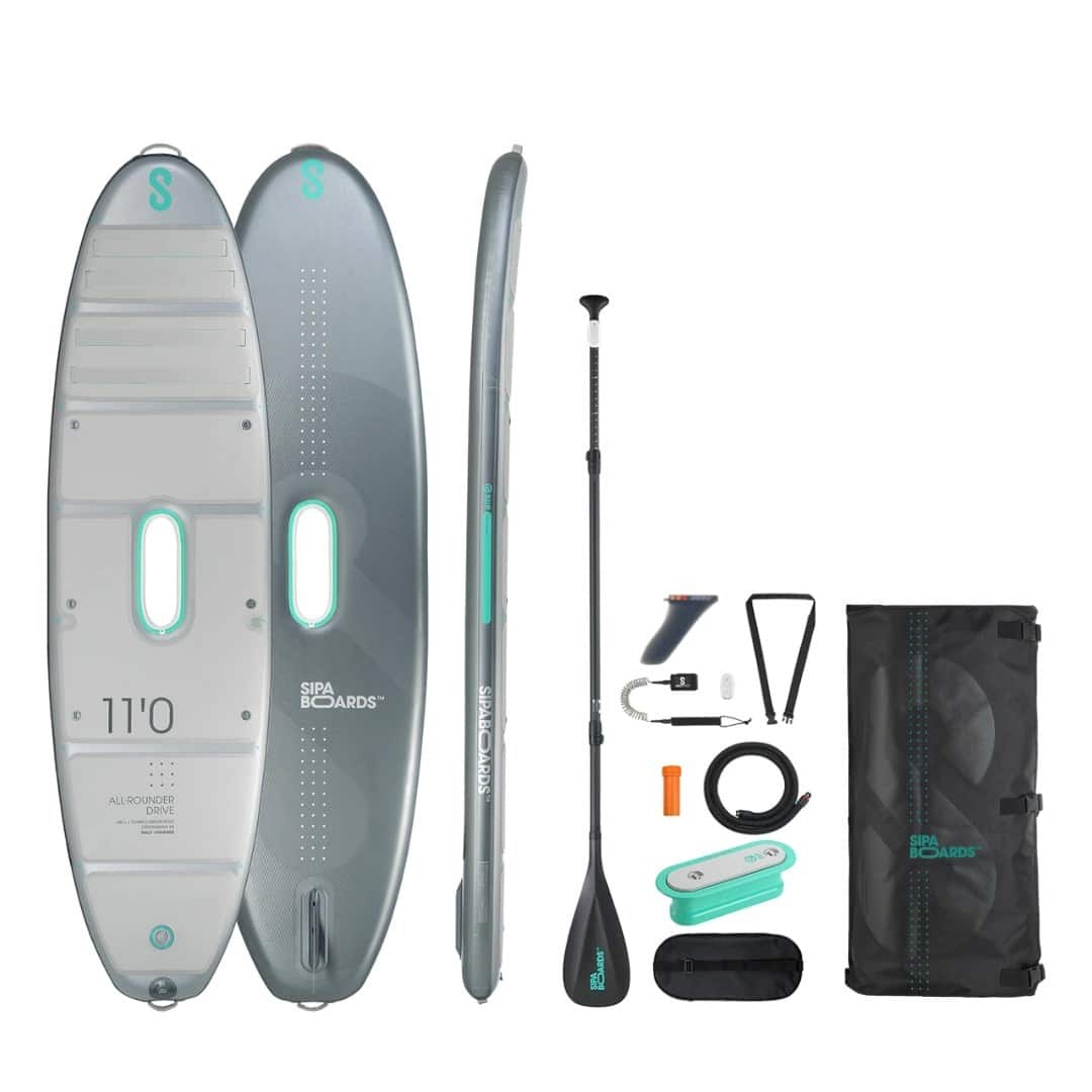e-SUP Sipaboards Allrounder Silver Electric 336x90x — zdjęcie 1 z 8