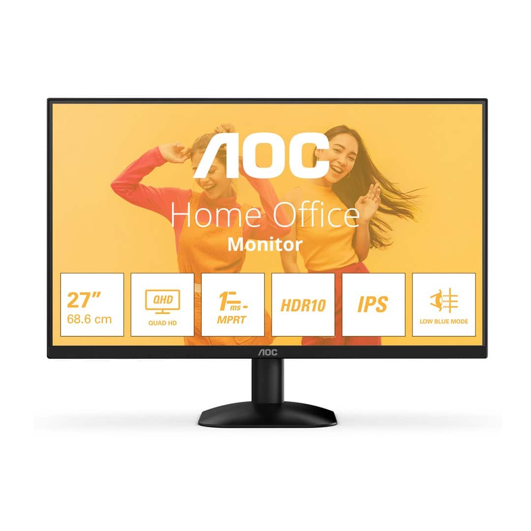 MONITOR AOC LED 27" Q27B35E (OUTLET) — zdjęcie 1 z 8