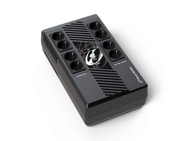 POWER WALKER UPS LINE-IN VI 1000 MS FR 8X FRENCH, RJ45 IN/OUT, USB HID — zdjęcie 1 z 4