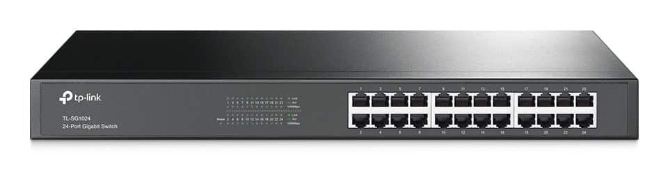 Switch TP-LINK TL-SG1024 (24x 10/100/1000Mbps) — zdjęcie 1 z 3