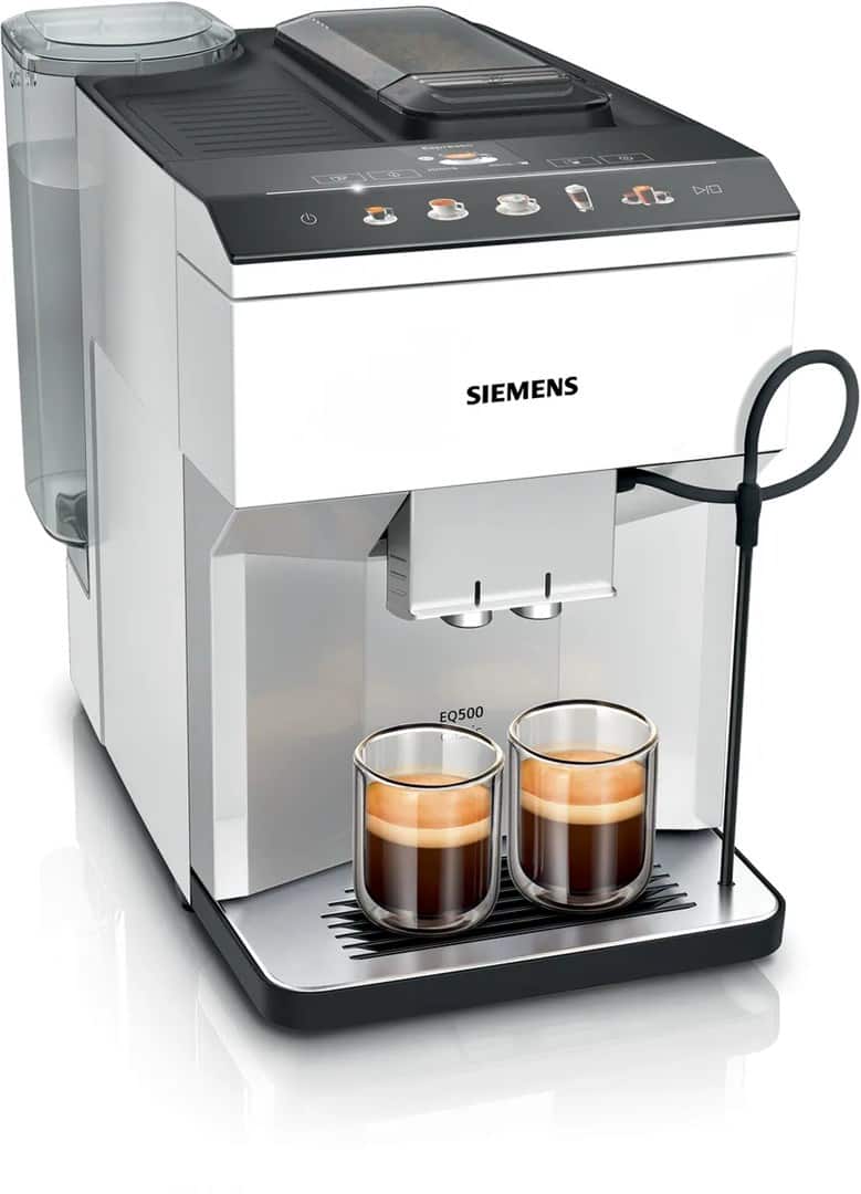 Ekspres ciśnieniowy Siemens EQ500 TP515R02 15bar |biały — zdjęcie 1 z 6