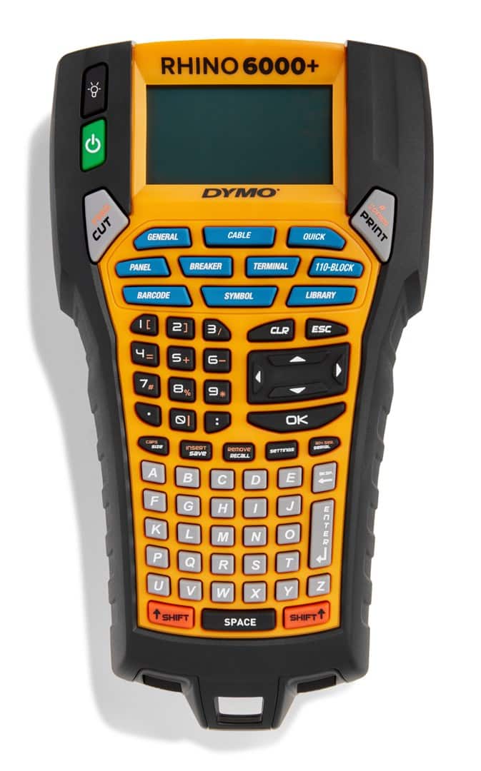 Dymo- drykarka etykiet Rhino 6000+ zestaw walizkowy — zdjęcie 1 z 8