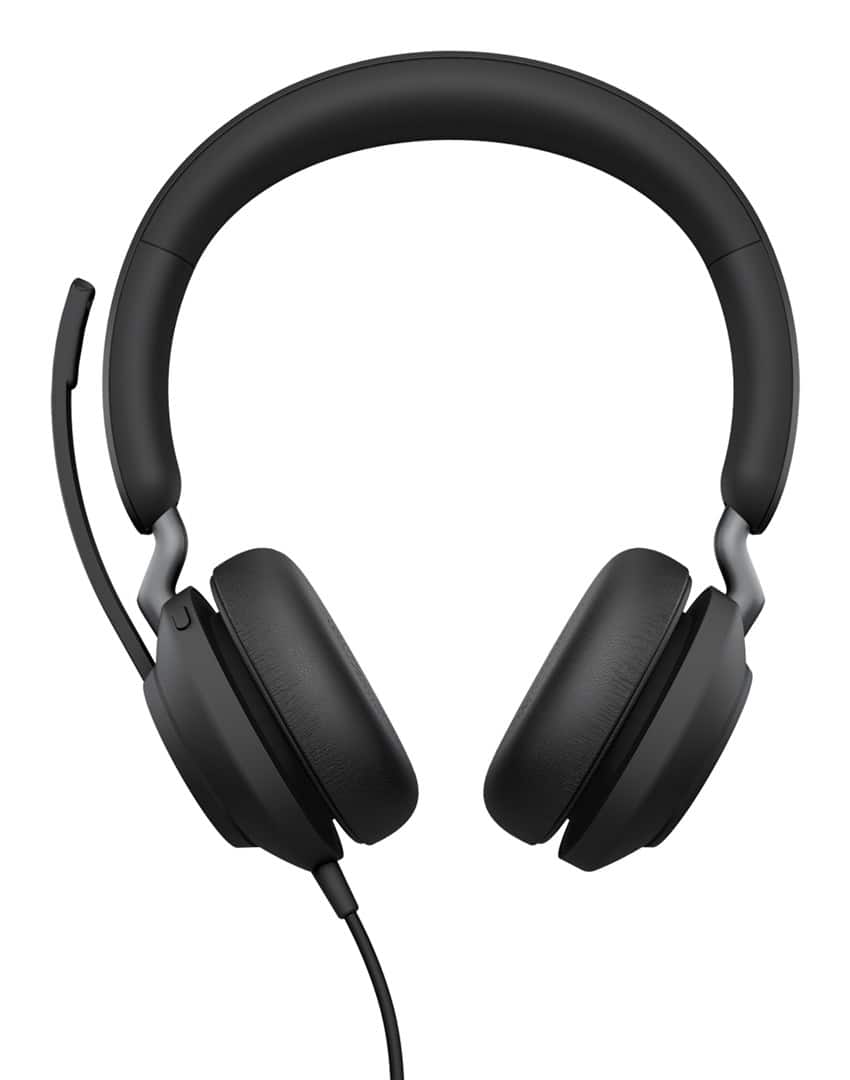 Słuchawki Jabra Evolve2 40 SE MS Stereo - Nagłowne słuchawki biurowe z mikrofonem — zdjęcie 1 z 4