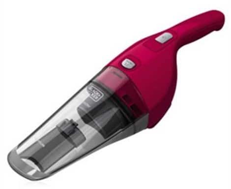 Odkurzacz ręczny BLACK+DECKER NVB115WA-QW (7.5W; kolor różowy) — zdjęcie 1 z 4
