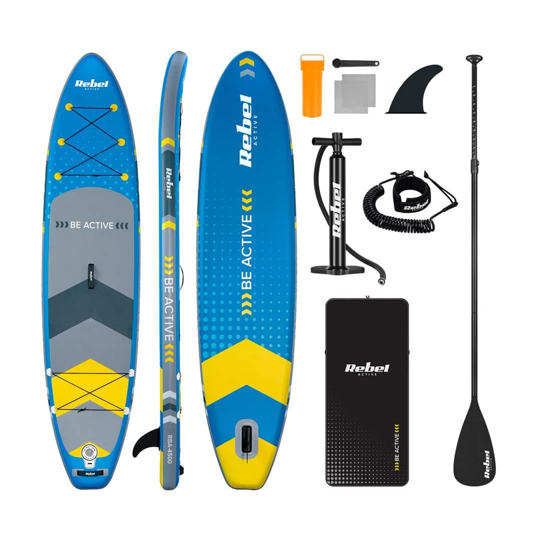 Deska SUP REBEL ACTIVE RBA4500 - niebieska — zdjęcie 1 z 8