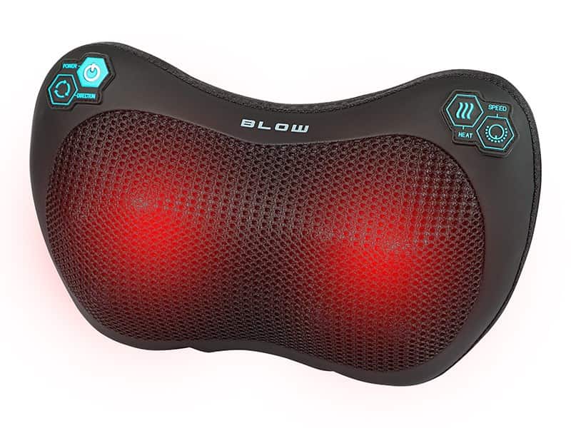 BLOW PODUSZKA MASUJĄCA SHIATSU MASAŻER BLACK — zdjęcie 1 z 6