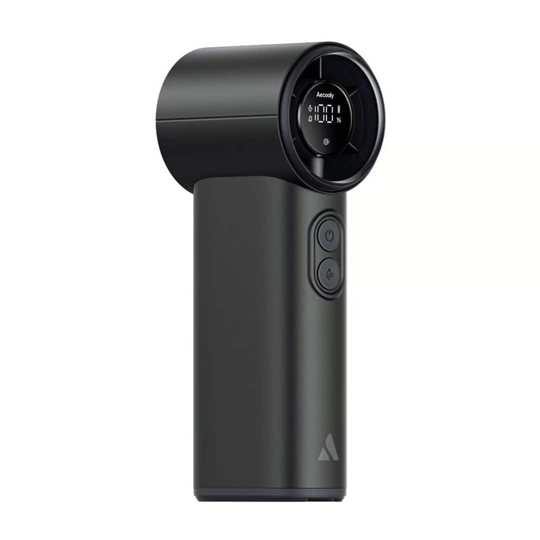 Aecooly Cold Air Pro Przenośny wentylator o dużej prędkości, czarny — zdjęcie 1 z 2