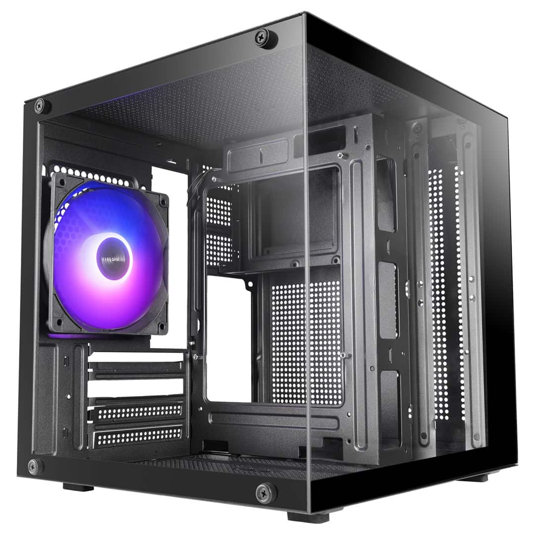 TACENS MARS MC-CUBE 1xARGB USB-C mATX- obudowa/cases — zdjęcie 1 z 8
