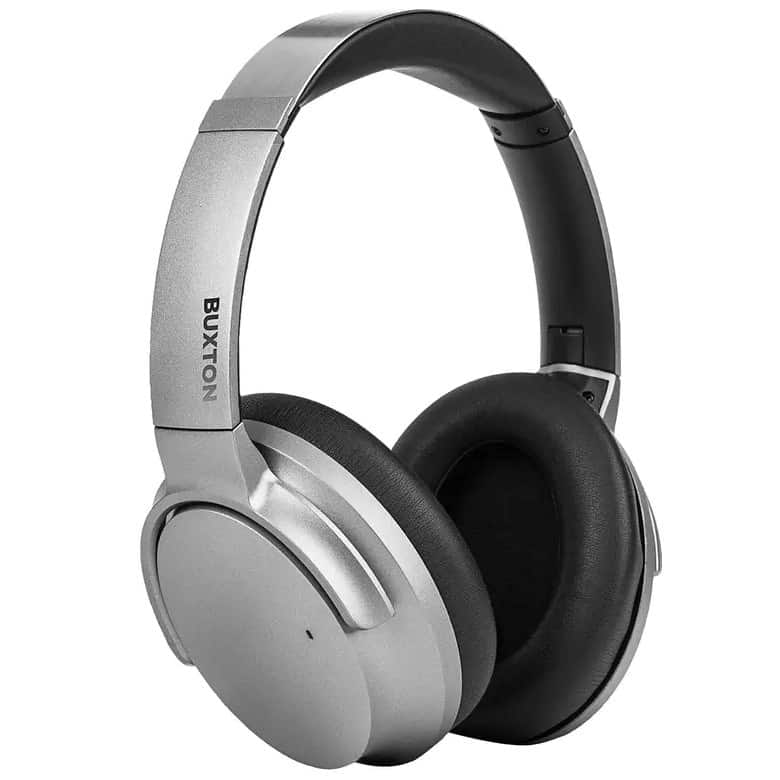 BUXTON BHP-18000 - Słuchawki Bluetooth nauszne srebrne — zdjęcie 1 z 4