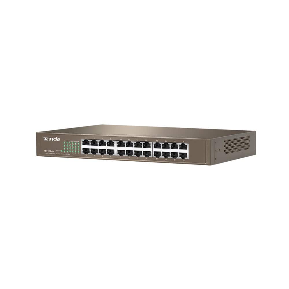Switch Tenda TEF1024D (24x 10/100Mbps) — zdjęcie 1 z 2