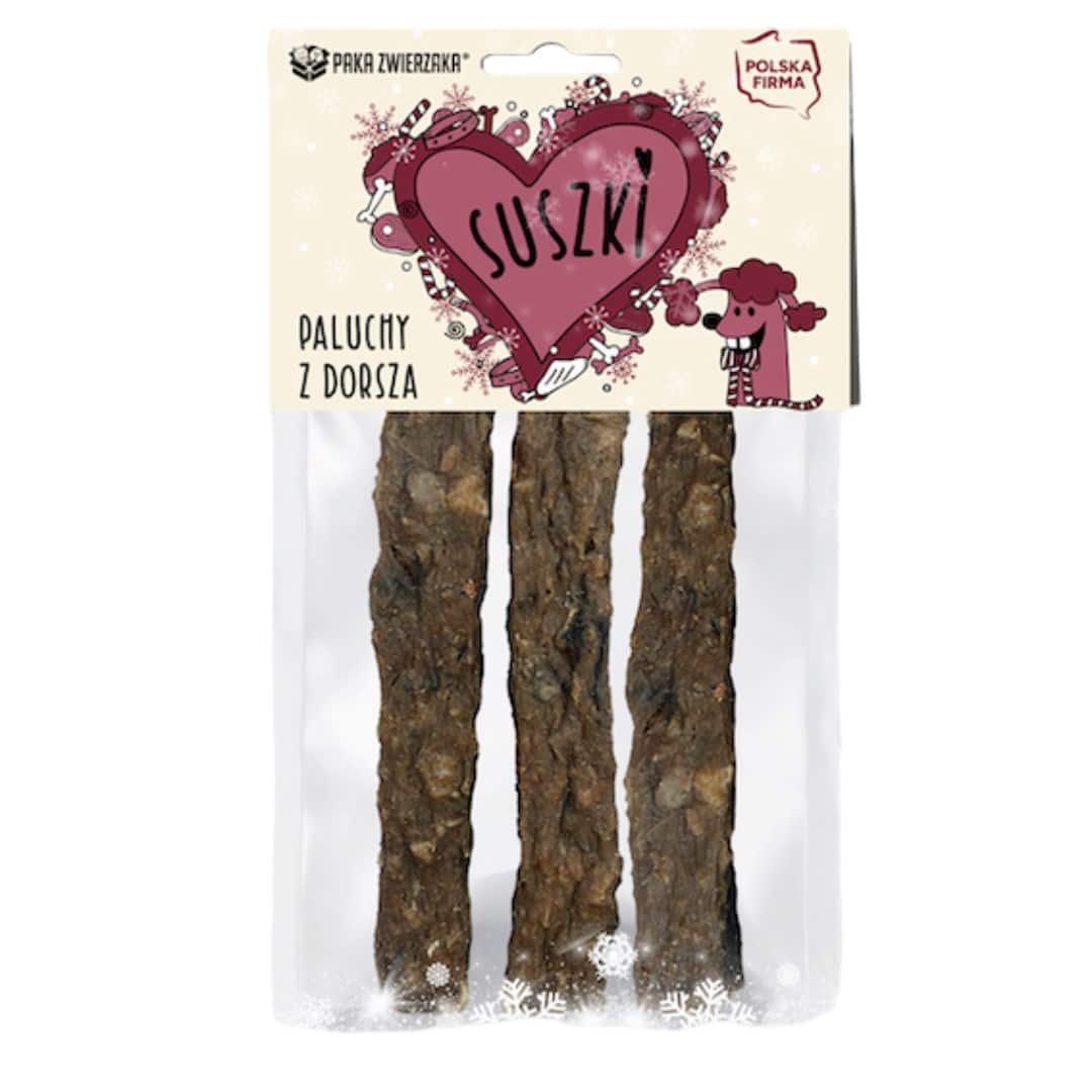Paka Zwierzaka paluchy z dorsza przysmak pies 60g