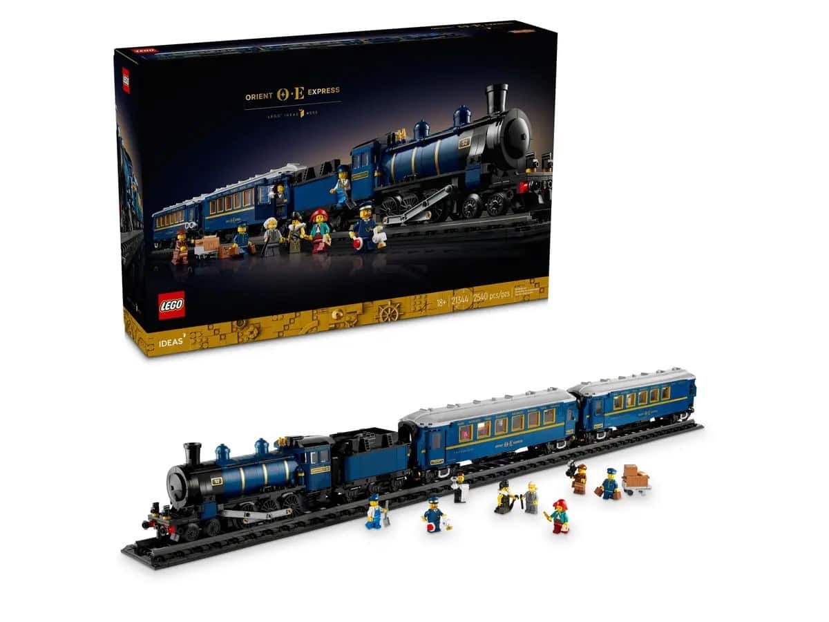LEGO Ideas 21344 - Pociąg Orient Express — zdjęcie 1 z 8