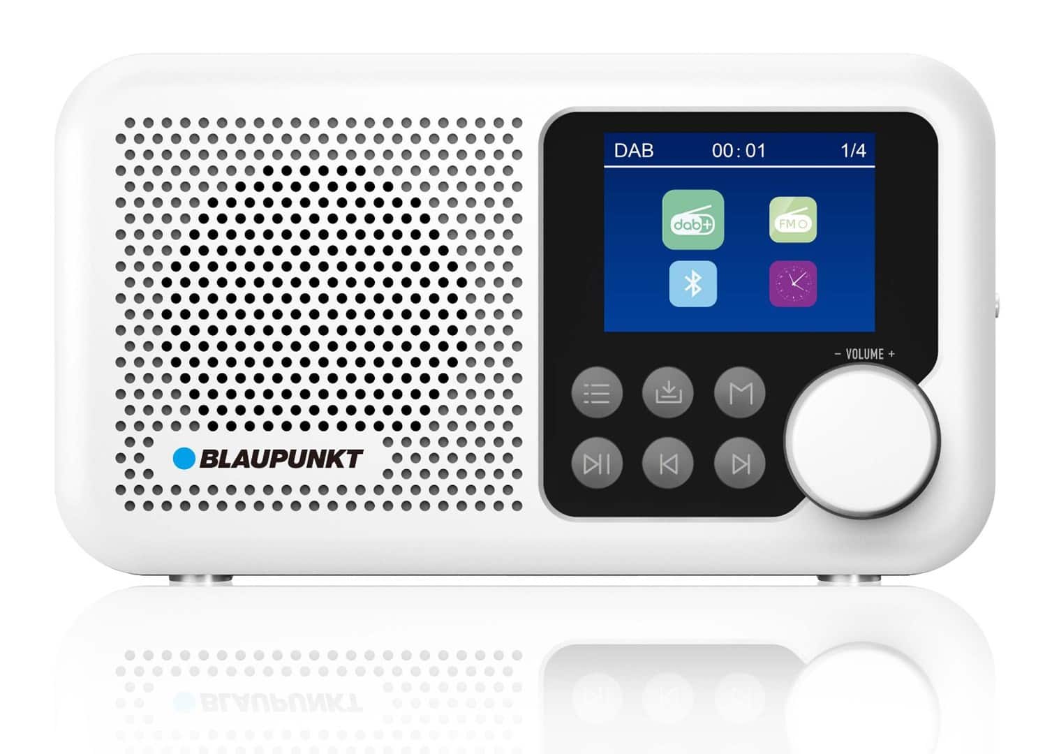 Radio przenośne Blaupunkt DAB DR8WH, białe — zdjęcie 1 z 8
