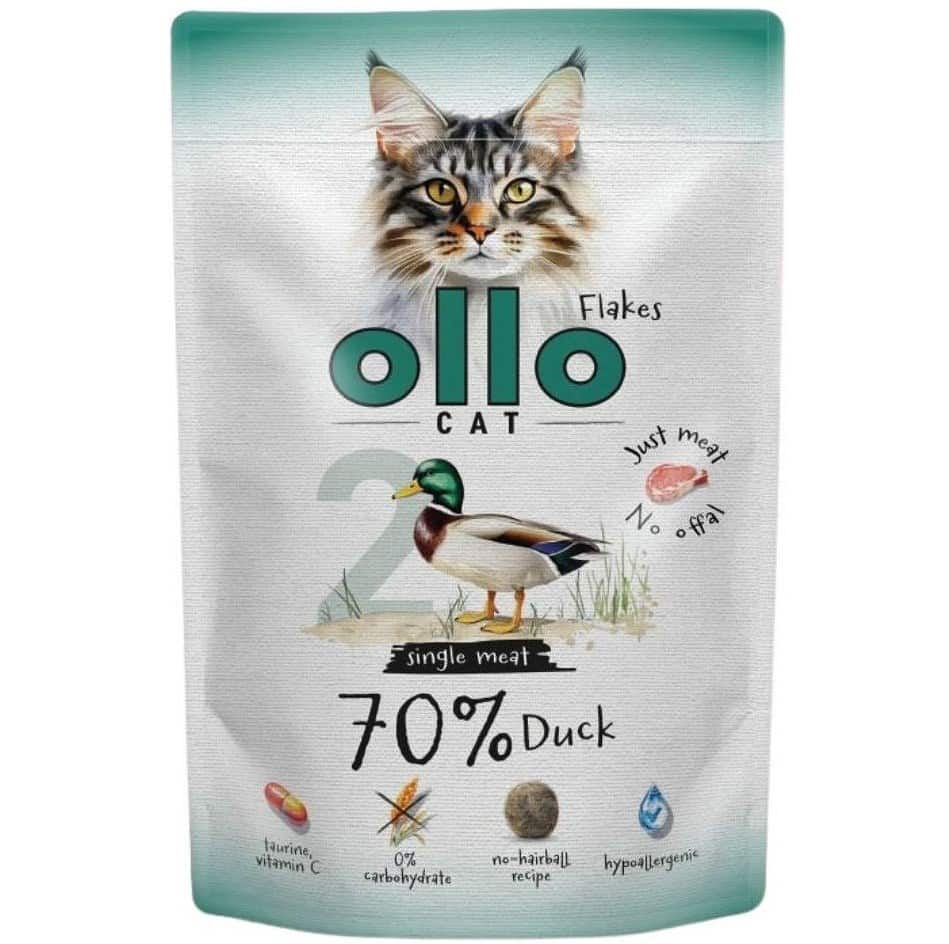 Ollo saszetka dla kota - Kaczka 85 g