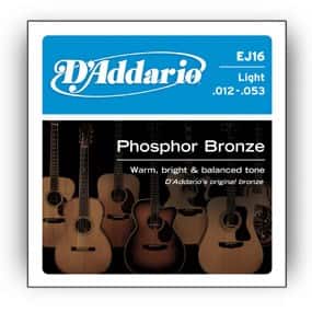 Struny do gitary akustycznej D'Addario EJ16