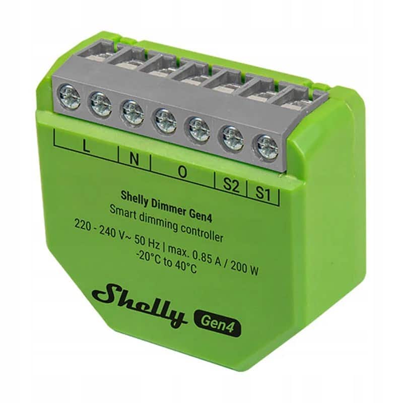 Shelly Dimmer Gen4 - Inteligentny ściemniacz światła — zdjęcie 1 z 6