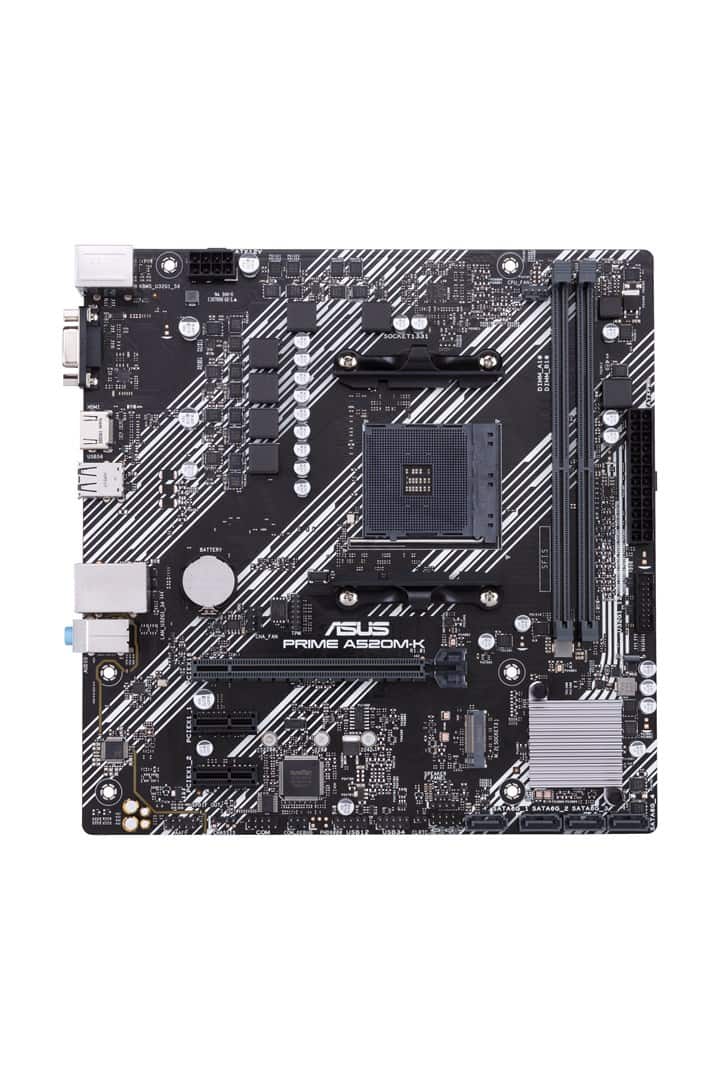 Płyta główna Asus PRIME A520M-K (Socket-AM4) — zdjęcie 1 z 6