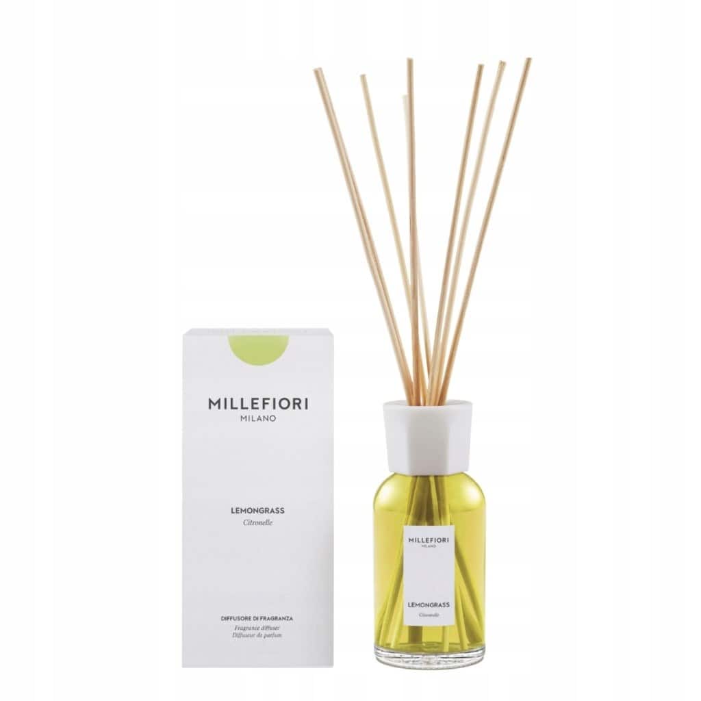 Pałeczki zapachowe 250ml LEMON GRASS MILLEFIORI — zdjęcie 1 z 3